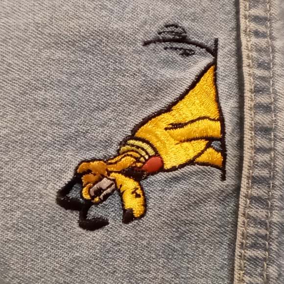 Walt Disney World VINTAGE Women's Jean Dress SZ S - Picture 10 of 13